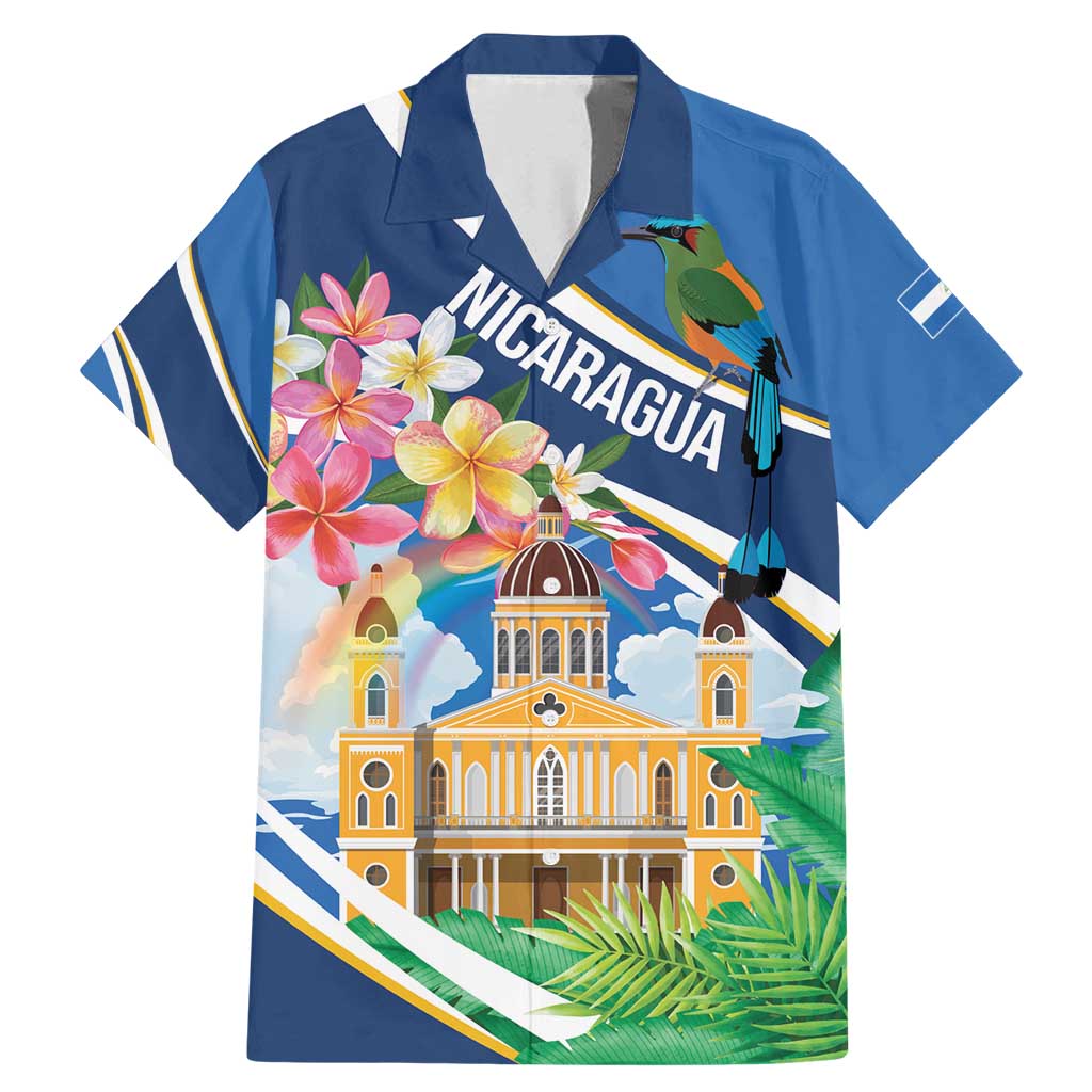 Nicaragua Granada Personalized Family Matching Mermaid Dress and Hawaiian Shirt Viva Nica - Wonder Print Shop
