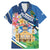 Nicaragua Granada Personalized Family Matching Mermaid Dress and Hawaiian Shirt Viva Nica - Wonder Print Shop