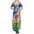 Nicaragua Granada Personalized Family Matching Summer Maxi Dress and Hawaiian Shirt Viva Nica - Wonder Print Shop