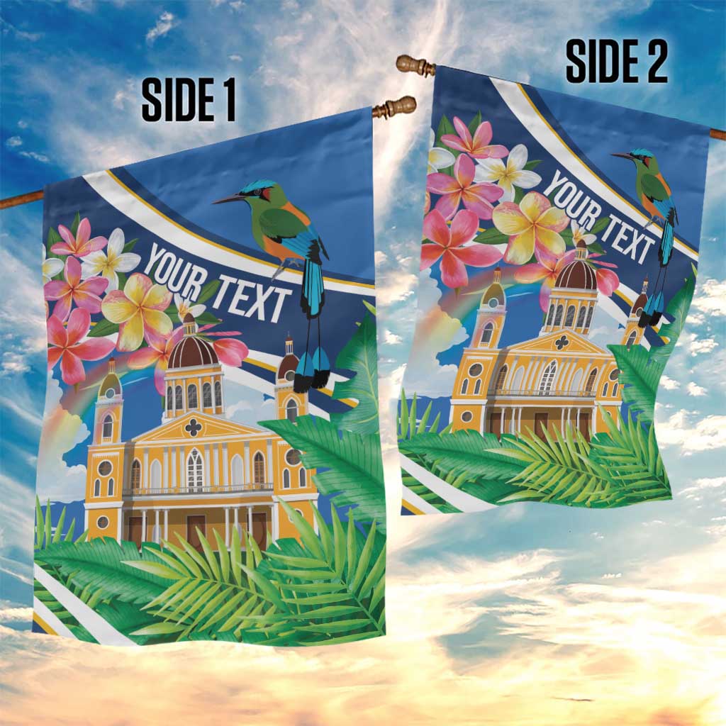 Nicaragua Granada Personalized Garden Flag Viva Nica - Wonder Print Shop