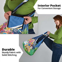 Nicaragua Granada Personalized Grocery Bag Viva Nica - Wonder Print Shop