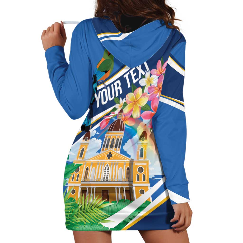 Nicaragua Granada Personalized Hoodie Dress Viva Nica - Wonder Print Shop