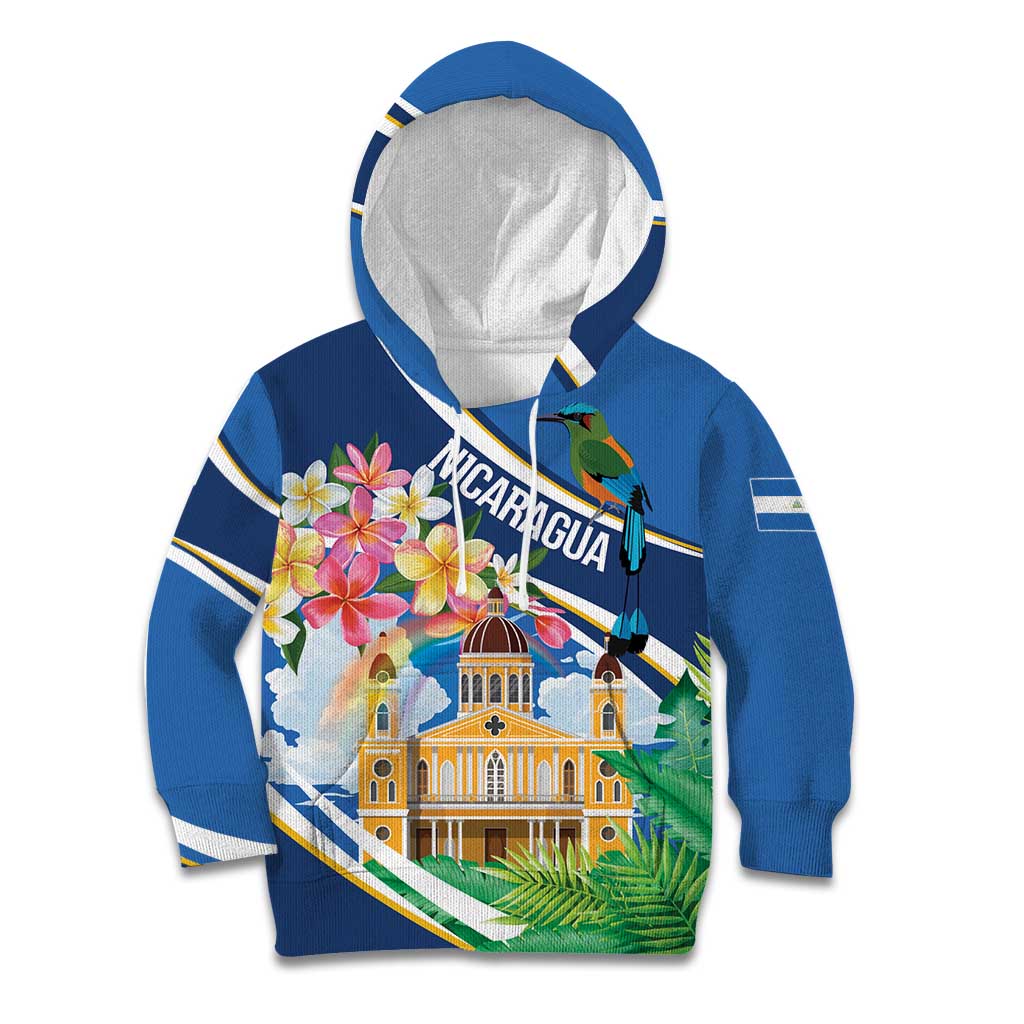 Nicaragua Granada Personalized Kid Hoodie Viva Nica - Wonder Print Shop