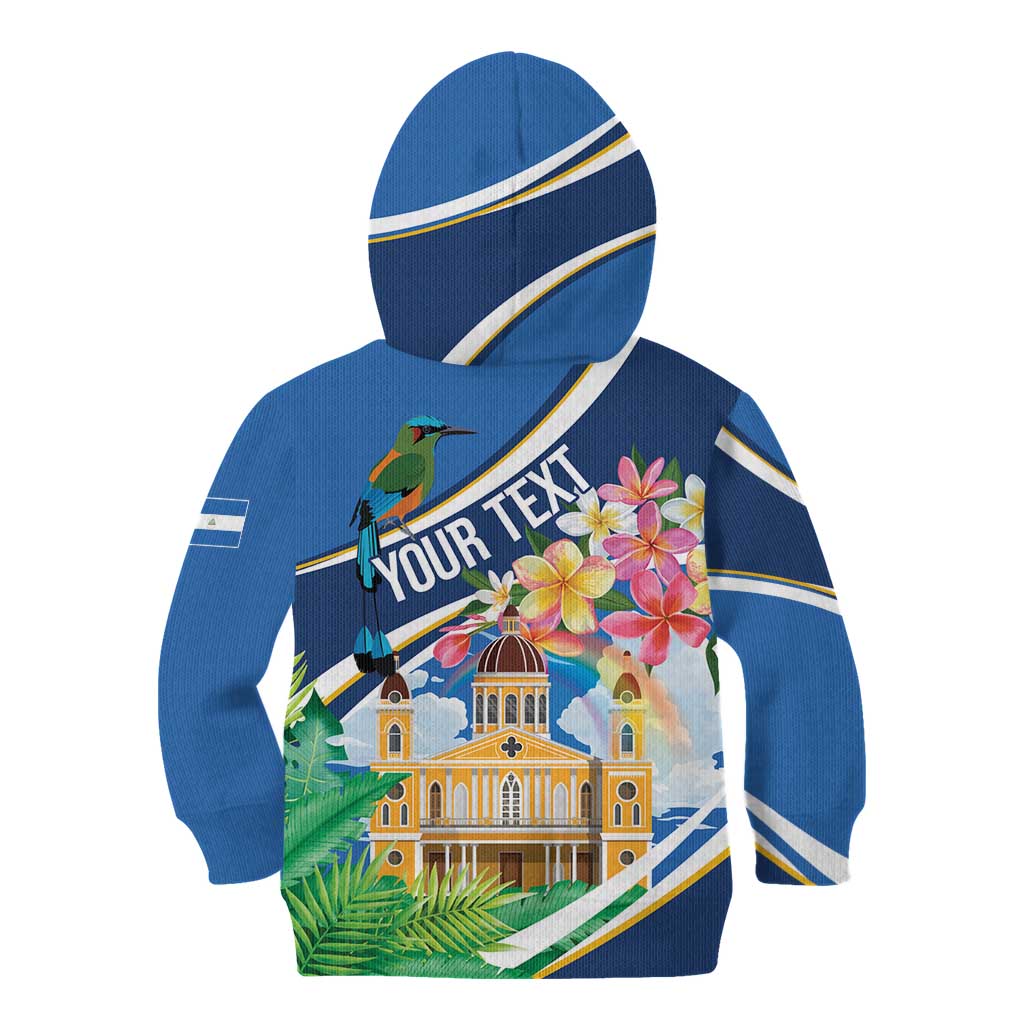 Nicaragua Granada Personalized Kid Hoodie Viva Nica - Wonder Print Shop