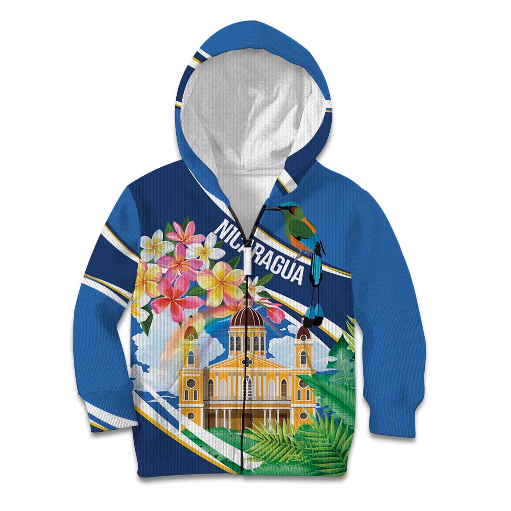 Nicaragua Granada Personalized Kid Hoodie Viva Nica - Wonder Print Shop