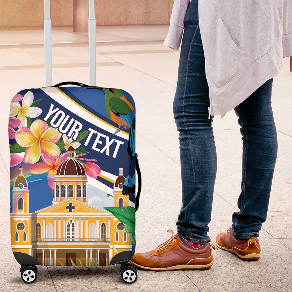 Nicaragua Granada Personalized Luggage Cover Viva Nica - Wonder Print Shop