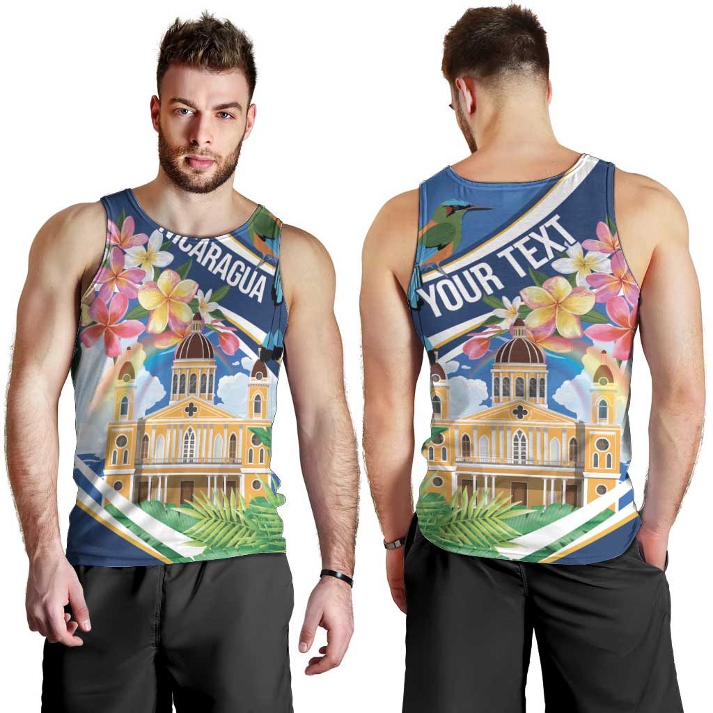 Nicaragua Granada Personalized Men Tank Top Viva Nica - Wonder Print Shop
