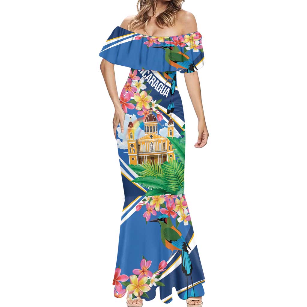 Nicaragua Granada Personalized Mermaid Dress Viva Nica - Wonder Print Shop
