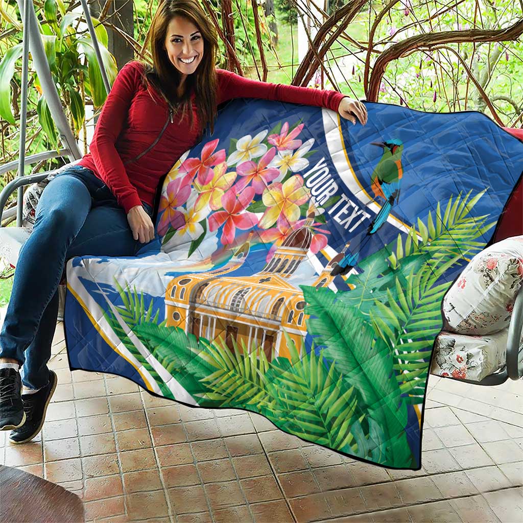 Nicaragua Granada Personalized Quilt Viva Nica - Wonder Print Shop