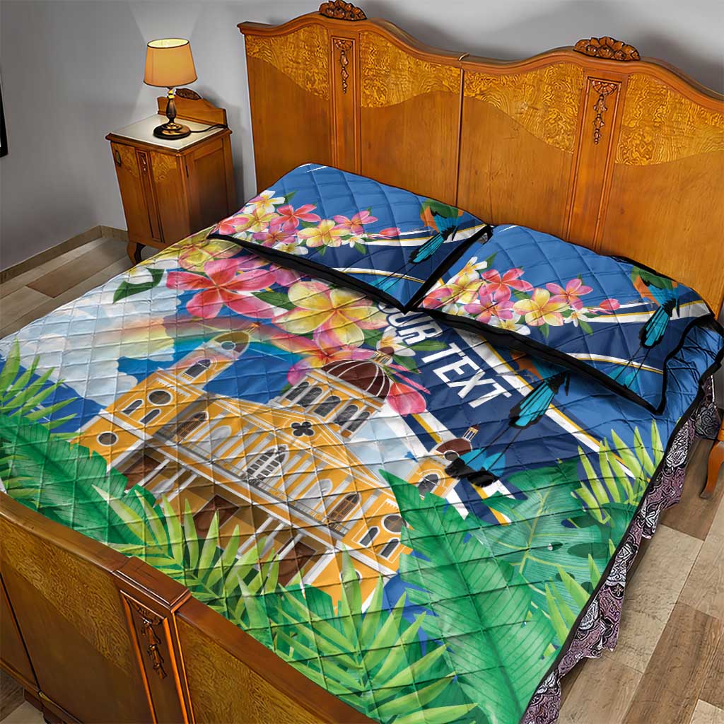 Nicaragua Granada Personalized Quilt Bed Set Viva Nica - Wonder Print Shop