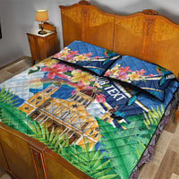 Nicaragua Granada Personalized Quilt Bed Set Viva Nica - Wonder Print Shop