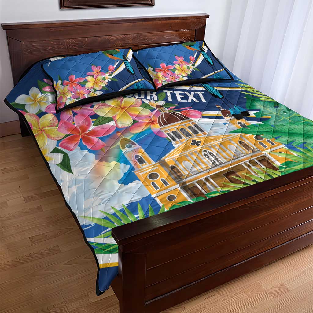 Nicaragua Granada Personalized Quilt Bed Set Viva Nica - Wonder Print Shop