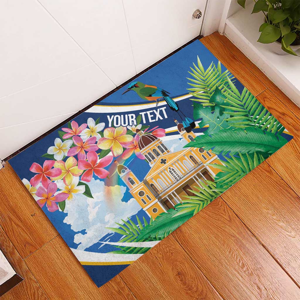 Nicaragua Granada Personalized Rubber Doormat Viva Nica - Wonder Print Shop