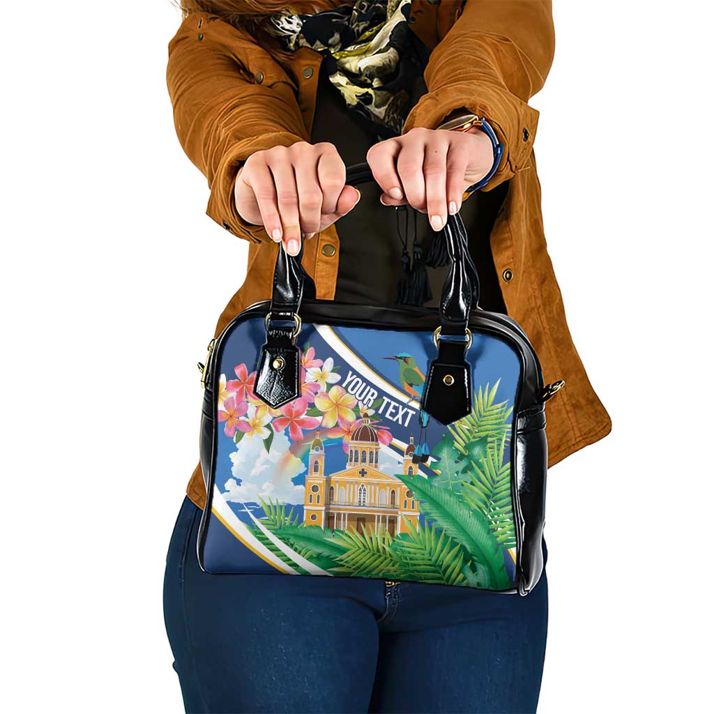 Nicaragua Granada Personalized Shoulder Handbag Viva Nica - Wonder Print Shop