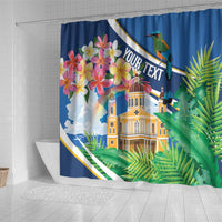 Nicaragua Granada Personalized Shower Curtain Viva Nica - Wonder Print Shop