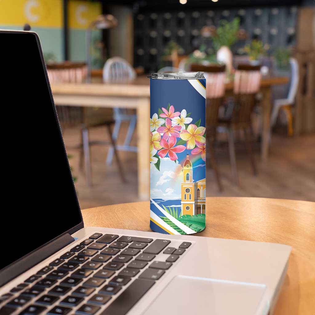 Nicaragua Granada Personalized Skinny Tumbler Viva Nica - Wonder Print Shop