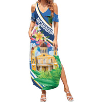 Nicaragua Granada Personalized Summer Maxi Dress Viva Nica - Wonder Print Shop