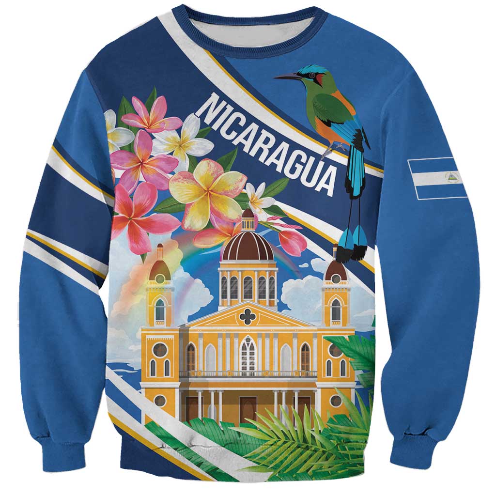 Nicaragua Granada Personalized Sweatshirt Viva Nica - Wonder Print Shop