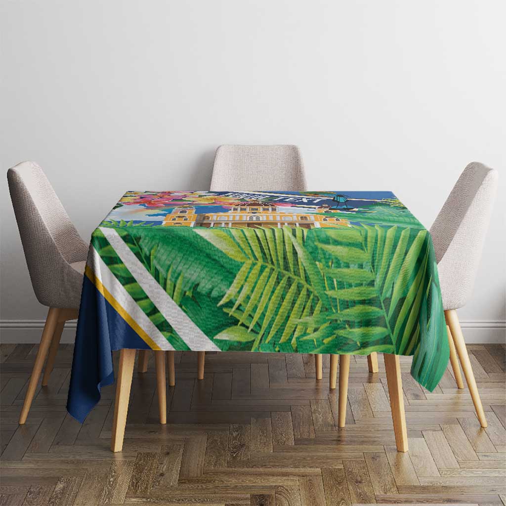 Nicaragua Granada Personalized Tablecloth Viva Nica - Wonder Print Shop