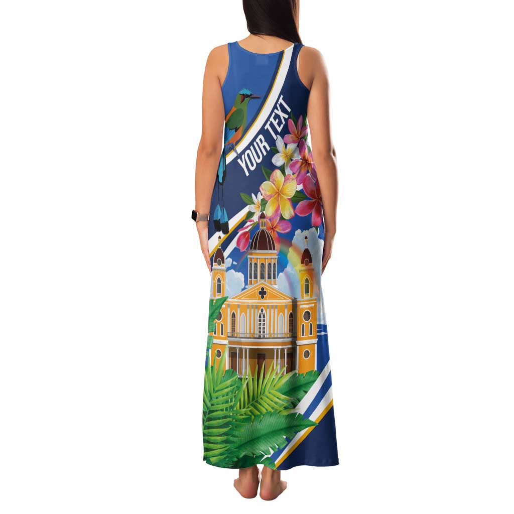 Nicaragua Granada Personalized Tank Maxi Dress Viva Nica - Wonder Print Shop