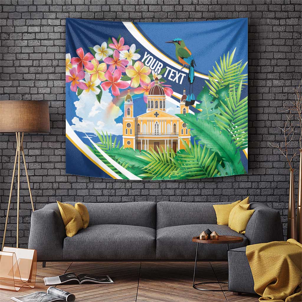 Nicaragua Granada Personalized Tapestry Viva Nica - Wonder Print Shop
