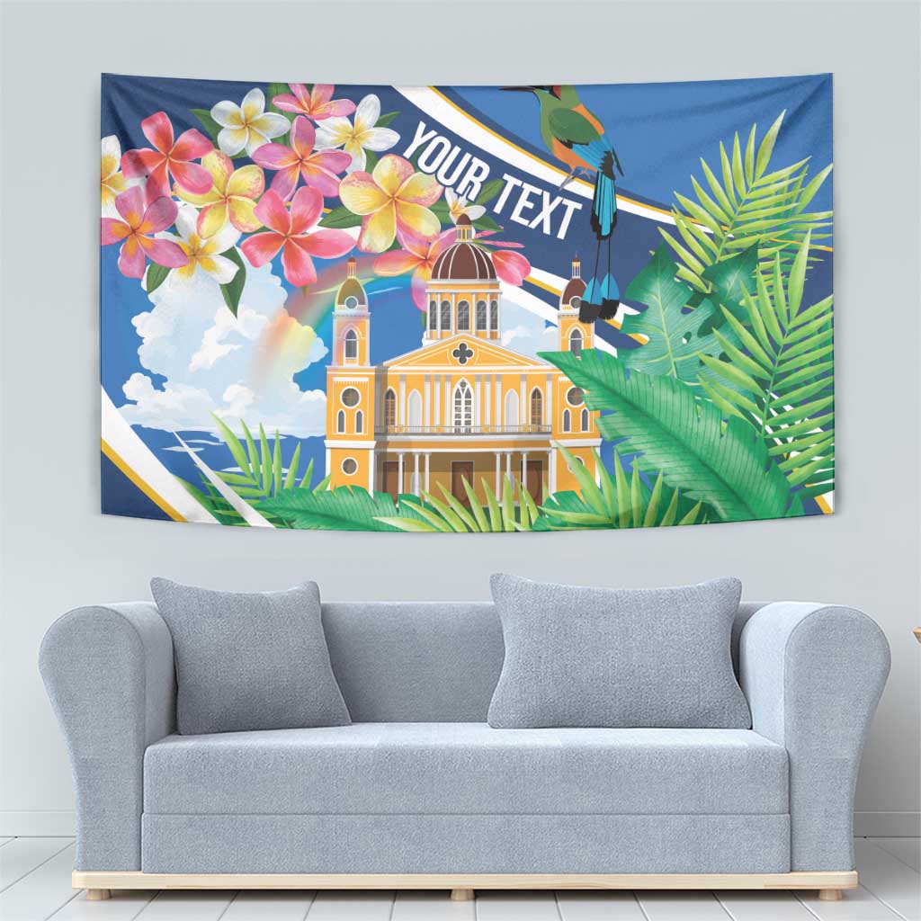 Nicaragua Granada Personalized Tapestry Viva Nica - Wonder Print Shop