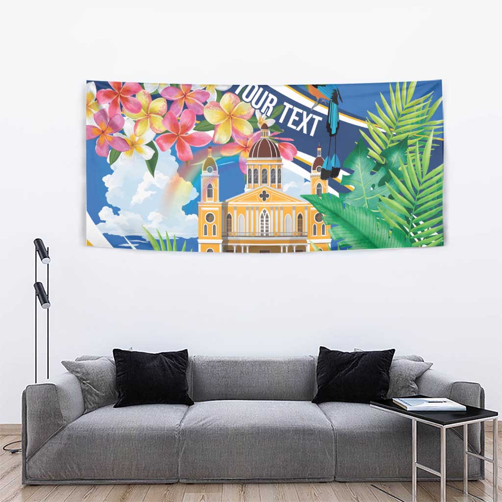 Nicaragua Granada Personalized Tapestry Viva Nica - Wonder Print Shop