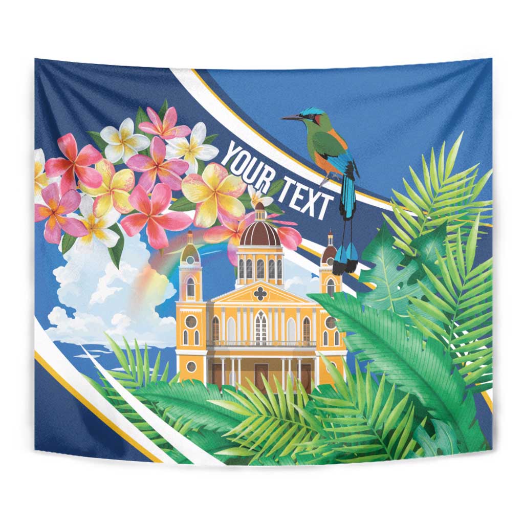 Nicaragua Granada Personalized Tapestry Viva Nica - Wonder Print Shop