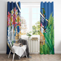 Nicaragua Granada Personalized Window Curtain Viva Nica - Wonder Print Shop