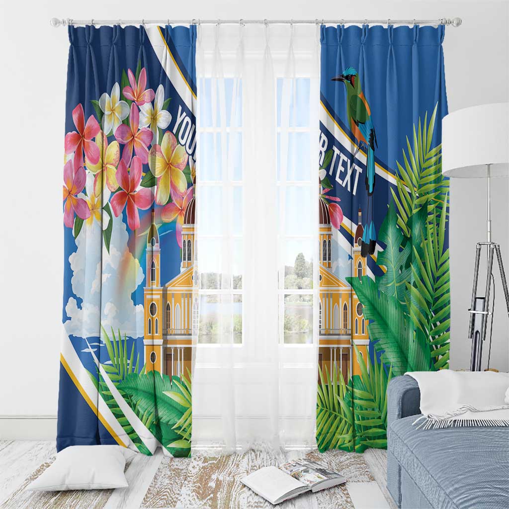 Nicaragua Granada Personalized Window Curtain Viva Nica - Wonder Print Shop