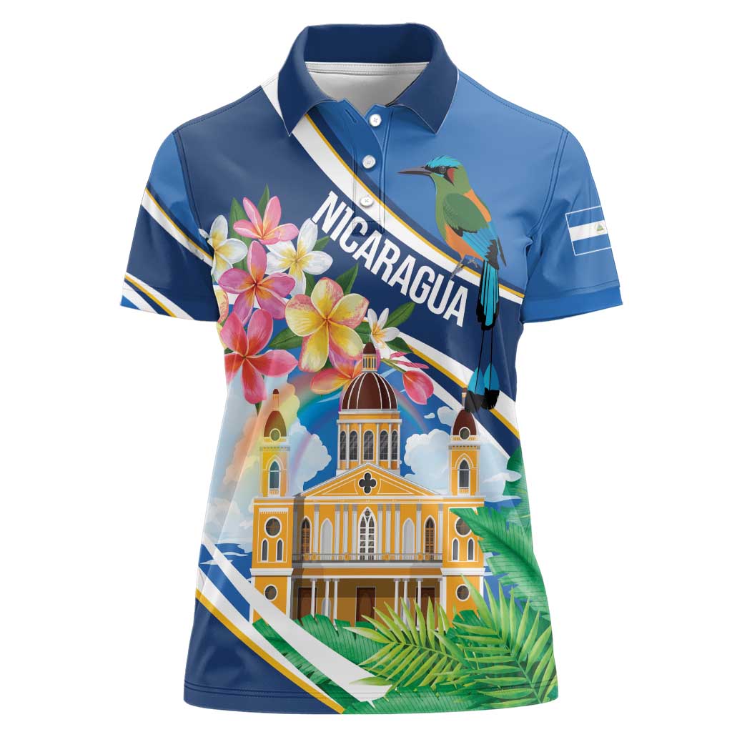 Nicaragua Granada Personalized Women Polo Shirt Viva Nica - Wonder Print Shop