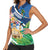 Nicaragua Granada Personalized Women Sleeveless Polo Shirt Viva Nica - Wonder Print Shop