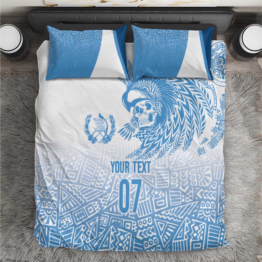 Guatemala Personalized Bedding Set Mayan Warrior - Wonder Print Shop