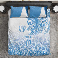 Guatemala Personalized Bedding Set Mayan Warrior - Wonder Print Shop