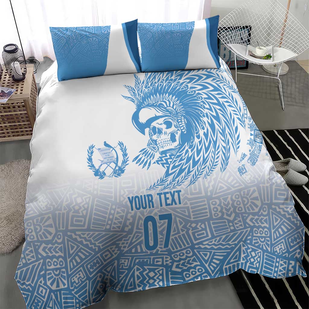 Guatemala Personalized Bedding Set Mayan Warrior - Wonder Print Shop