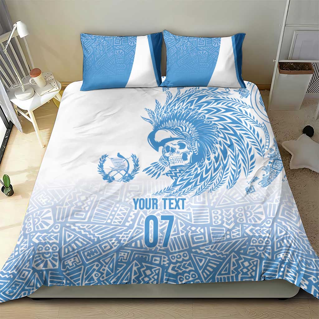 Guatemala Personalized Bedding Set Mayan Warrior - Wonder Print Shop