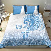 Guatemala Personalized Bedding Set Mayan Warrior - Wonder Print Shop