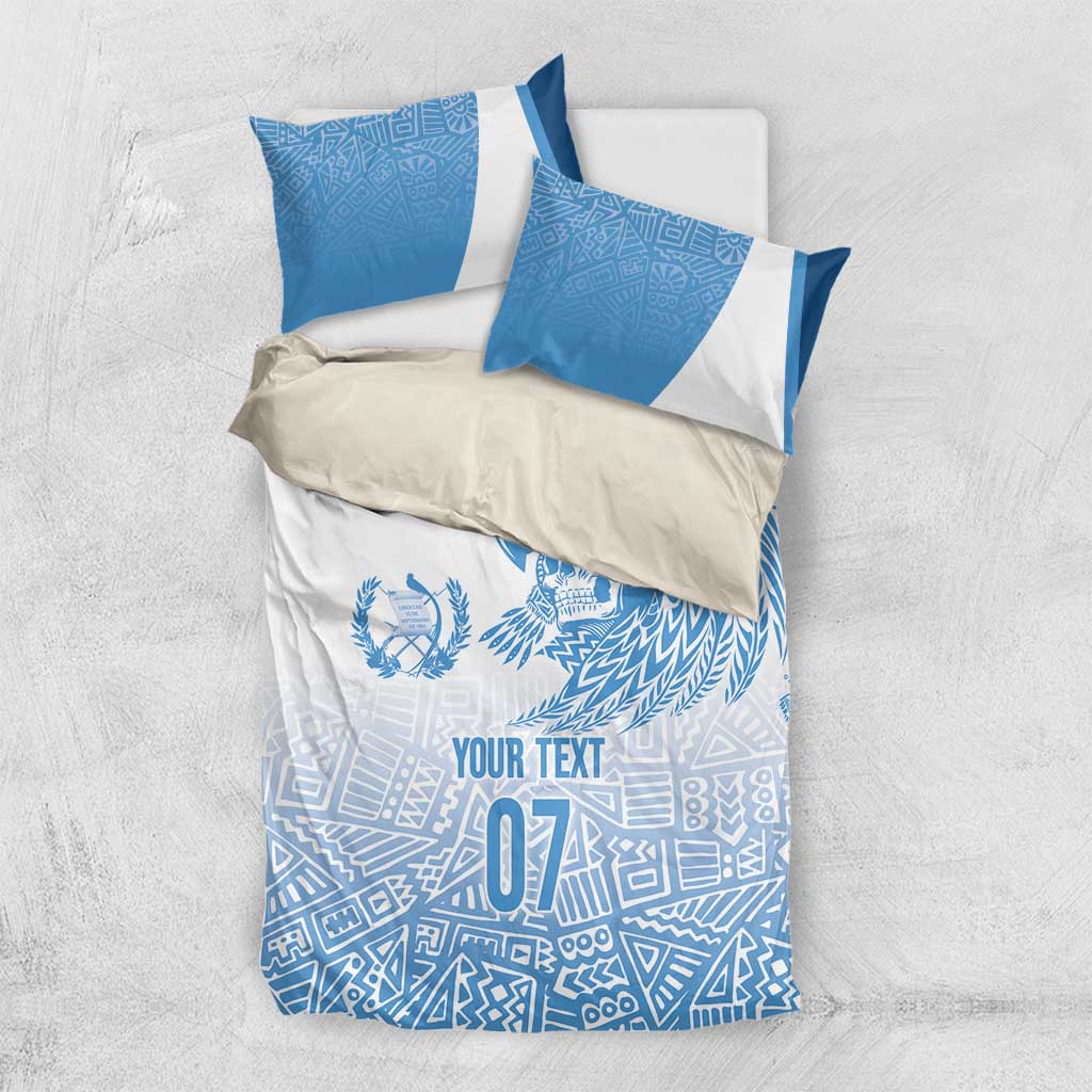 Guatemala Personalized Bedding Set Mayan Warrior - Wonder Print Shop