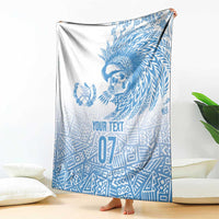 Guatemala Personalized Blanket Mayan Warrior - Wonder Print Shop