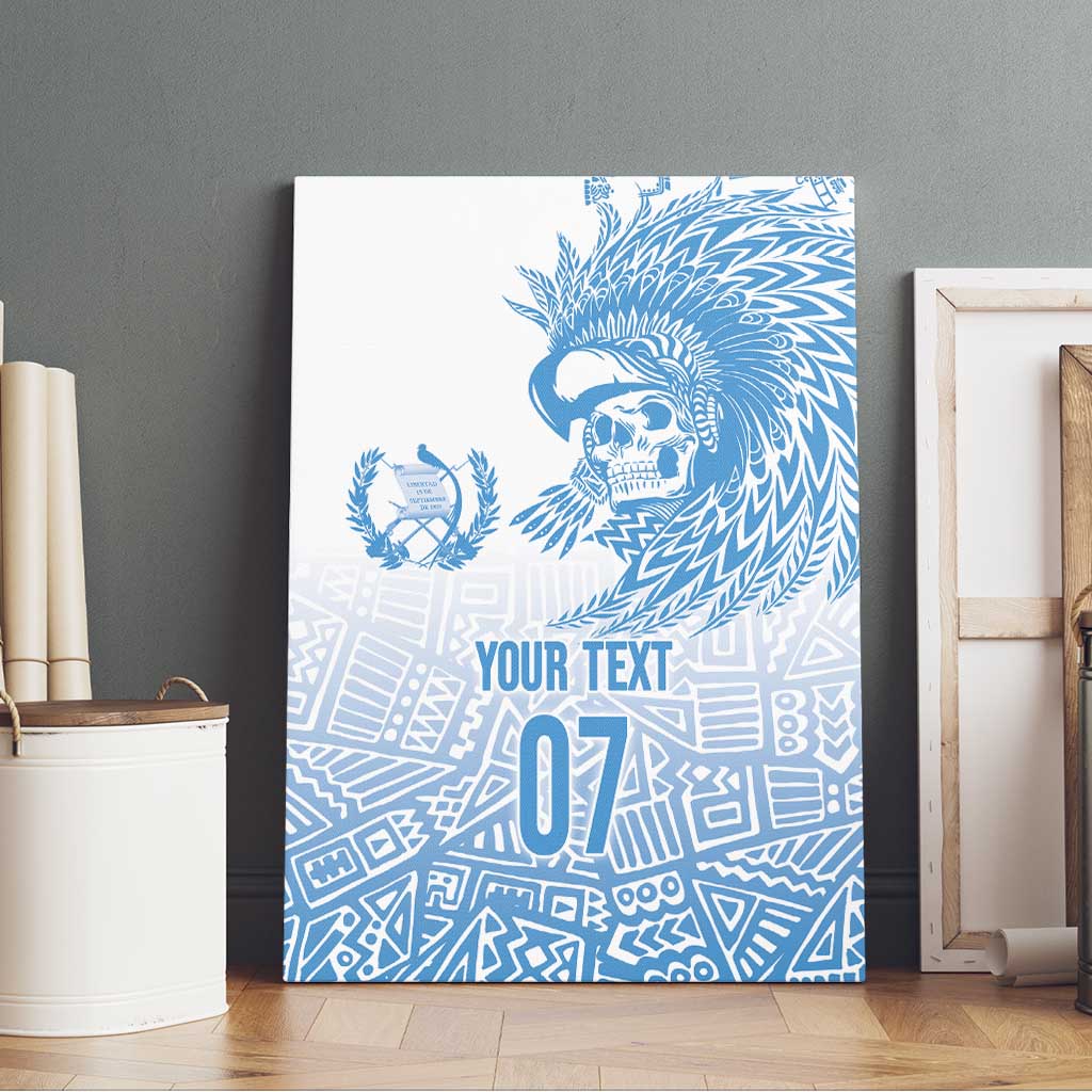 Guatemala Personalized Canvas Wall Art Mayan Warrior - Wonder Print Shop