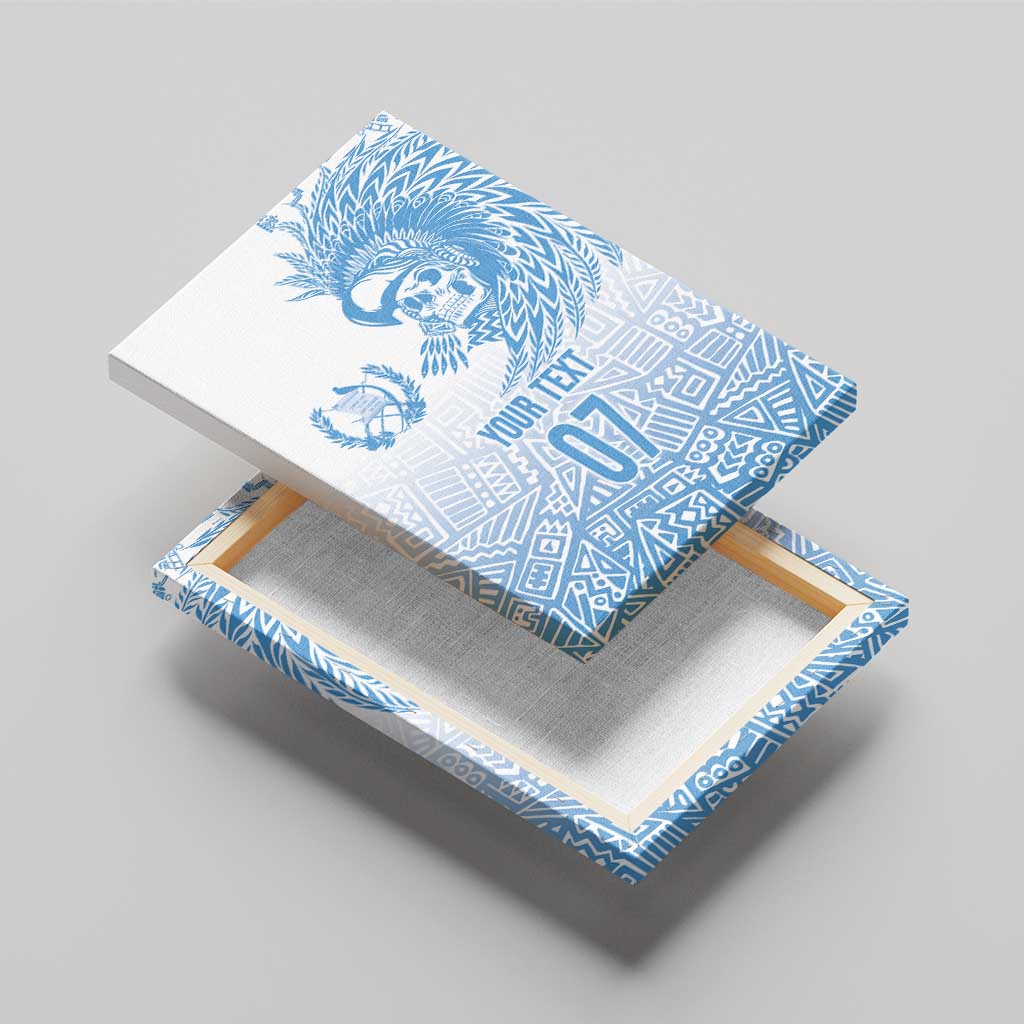 Guatemala Personalized Canvas Wall Art Mayan Warrior - Wonder Print Shop