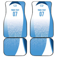 Guatemala Personalized Car Mats Mayan Warrior - Wonder Print Shop