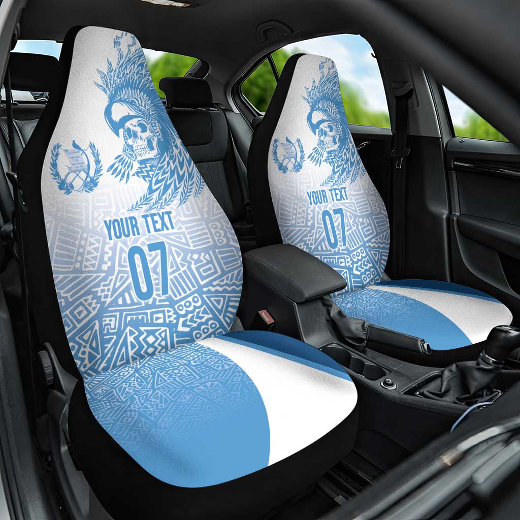 Guatemala Personalized Car Seat Cover Mayan Warrior - Wonder Print Shop