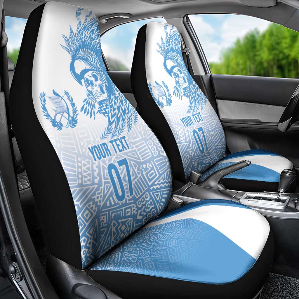 Guatemala Personalized Car Seat Cover Mayan Warrior - Wonder Print Shop