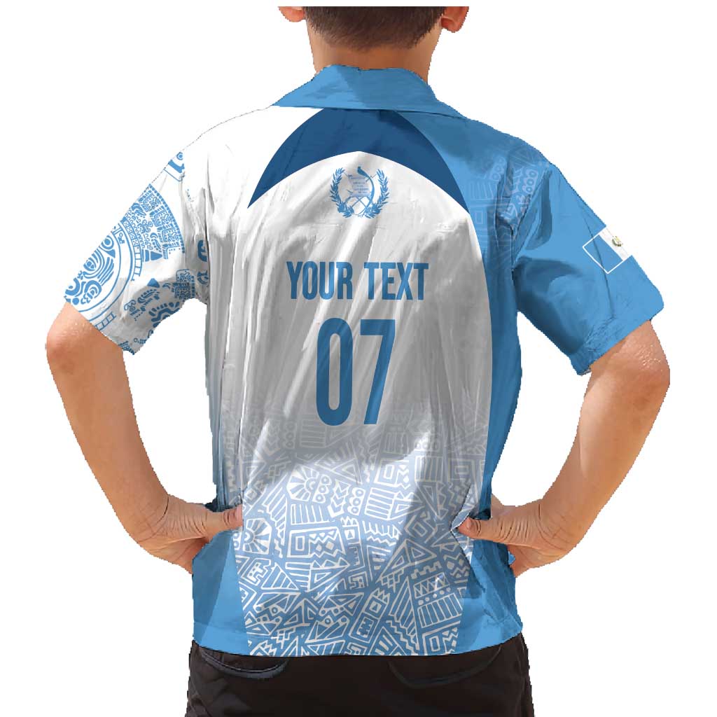 Guatemala Personalized Family Matching Mermaid Dress and Hawaiian Shirt Mayan Warrior - Wonder Print Shop