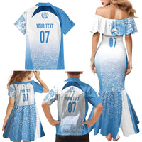 Guatemala Personalized Family Matching Mermaid Dress and Hawaiian Shirt Mayan Warrior - Wonder Print Shop