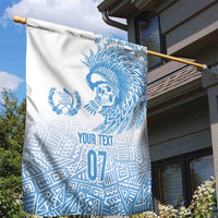 Guatemala Personalized Garden Flag Mayan Warrior - Wonder Print Shop
