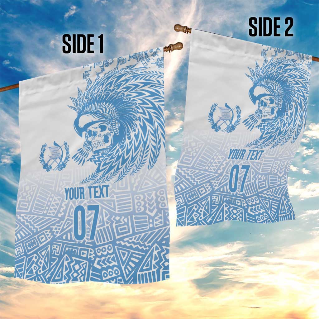 Guatemala Personalized Garden Flag Mayan Warrior - Wonder Print Shop