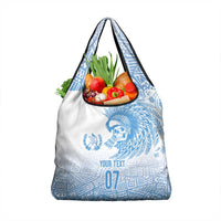 Guatemala Personalized Grocery Bag Mayan Warrior - Wonder Print Shop