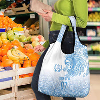 Guatemala Personalized Grocery Bag Mayan Warrior - Wonder Print Shop